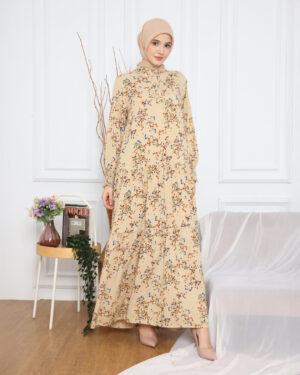 Keisha Maxi Dress - Cream